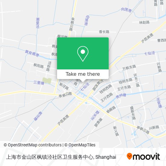 上海市金山区枫镇泾社区卫生服务中心 map