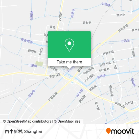 白牛新村 map