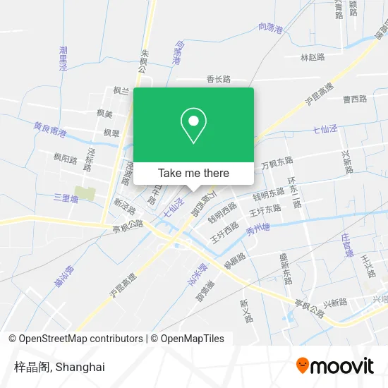 梓晶阁 map