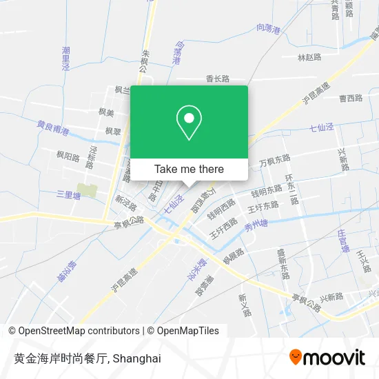 黄金海岸时尚餐厅 map