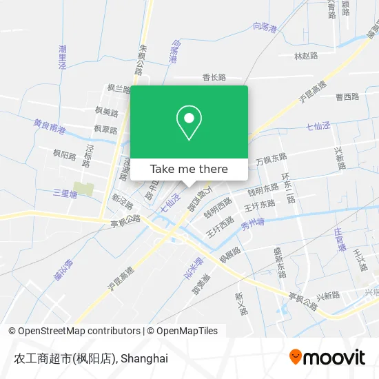 农工商超市(枫阳店) map
