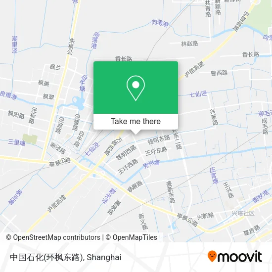 中国石化(环枫东路) map