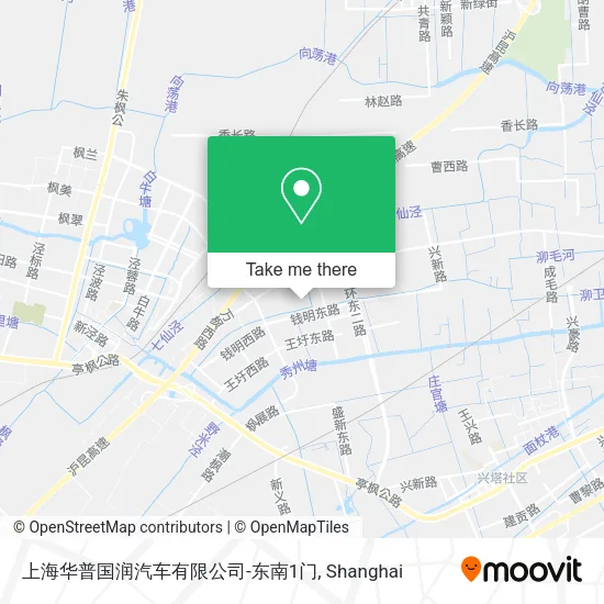 上海华普国润汽车有限公司-东南1门 map