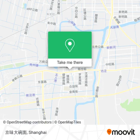 京味大碗面 map