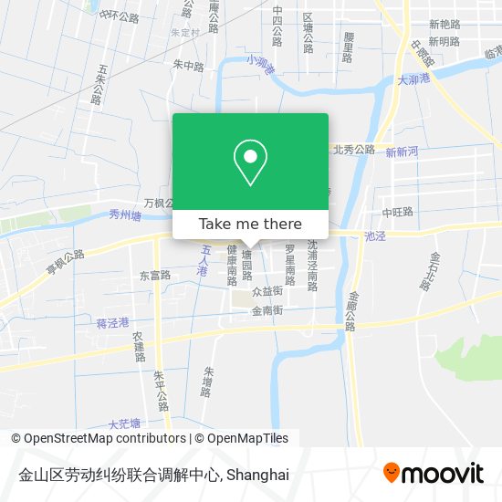 金山区劳动纠纷联合调解中心 map