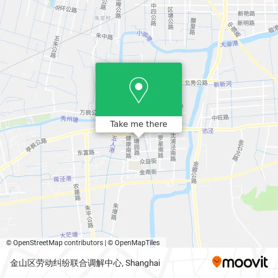 金山区劳动纠纷联合调解中心 map