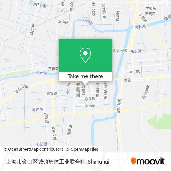 上海市金山区城镇集体工业联合社 map