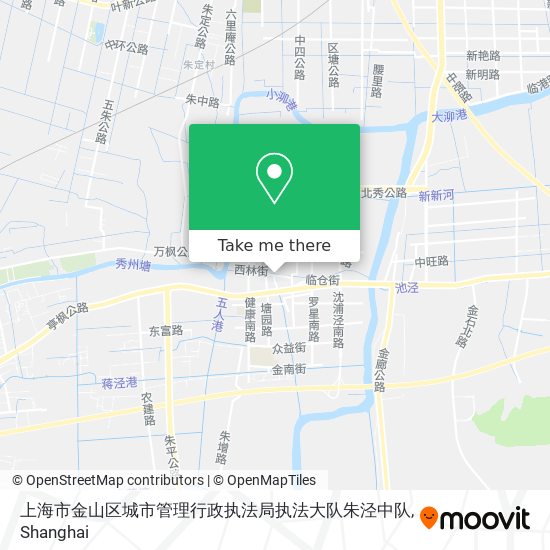 上海市金山区城市管理行政执法局执法大队朱泾中队 map
