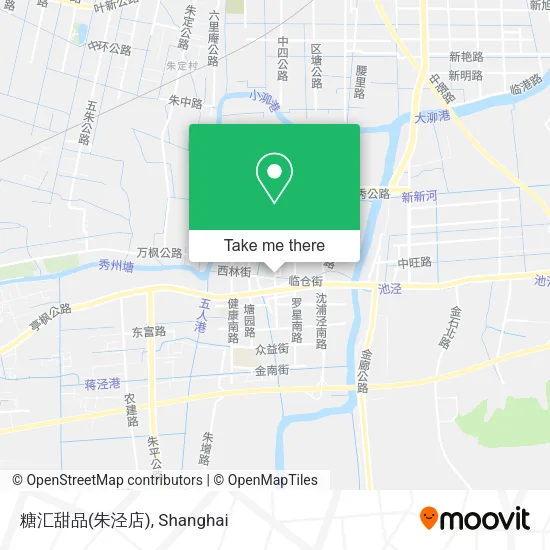 糖汇甜品(朱泾店) map