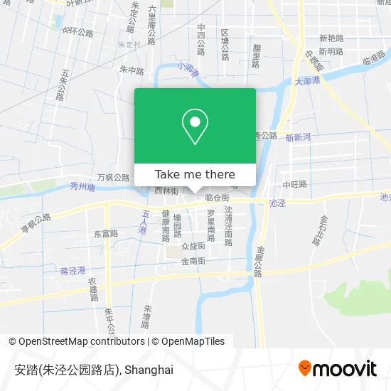 安踏(朱泾公园路店) map