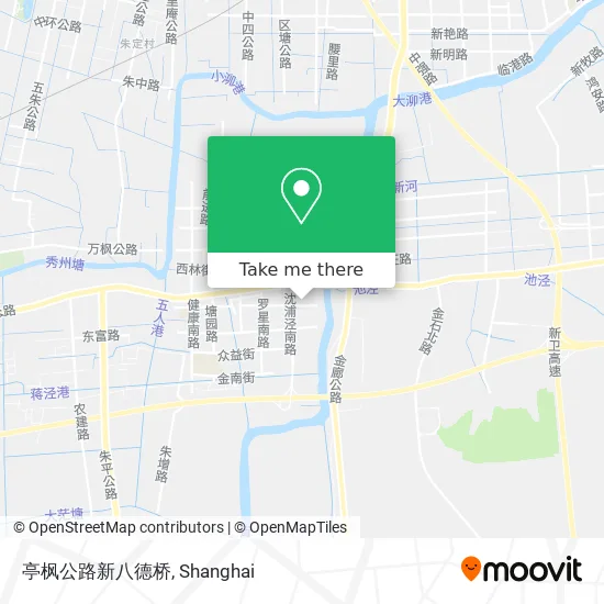 亭枫公路新八德桥 map