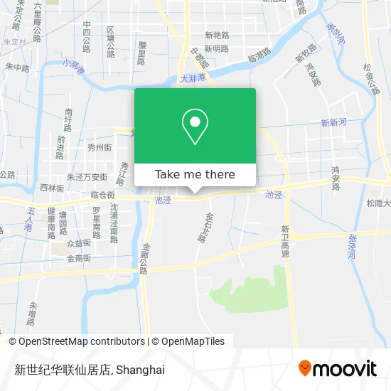新世纪华联仙居店 map