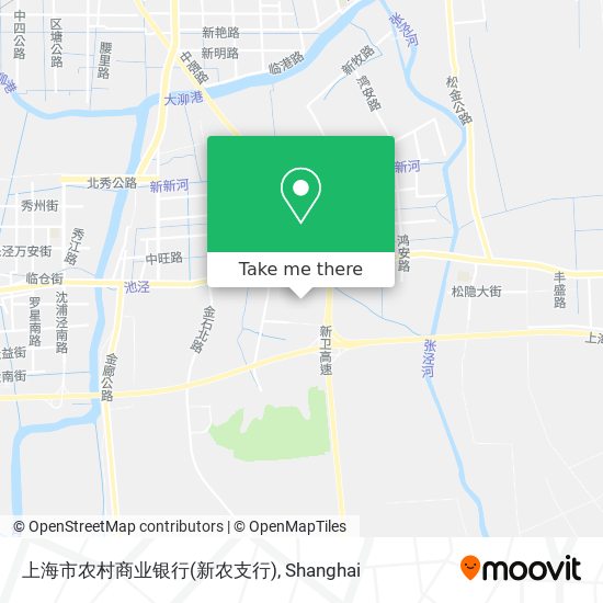 上海市农村商业银行(新农支行) map