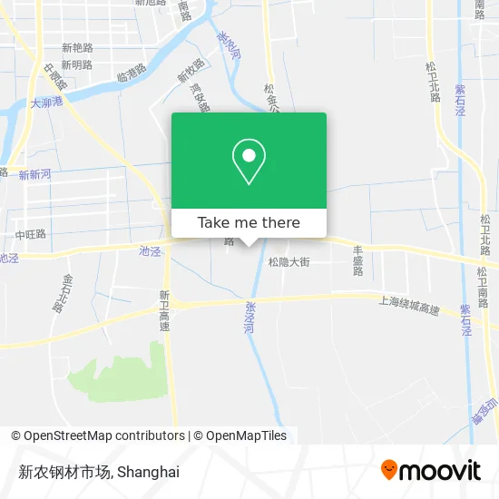 新农钢材市场 map