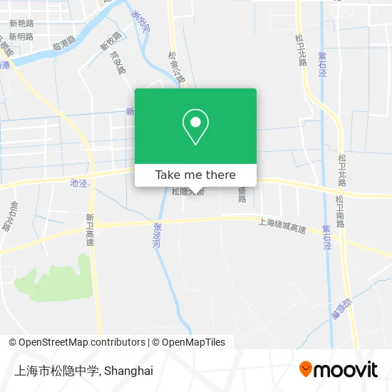 上海市松隐中学 map