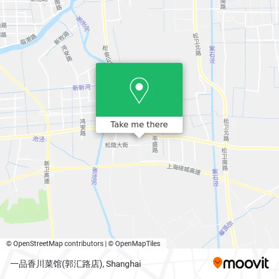一品香川菜馆(郭汇路店) map