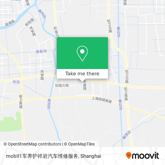 mobIl1车养护祥岩汽车维修服务 map