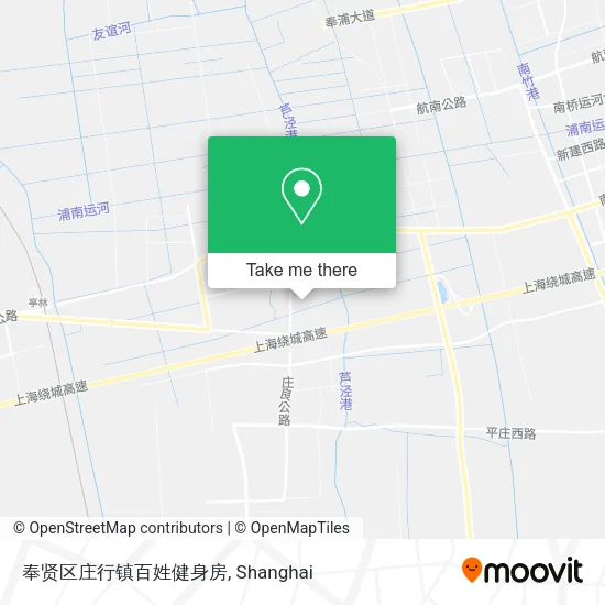 奉贤区庄行镇百姓健身房 map