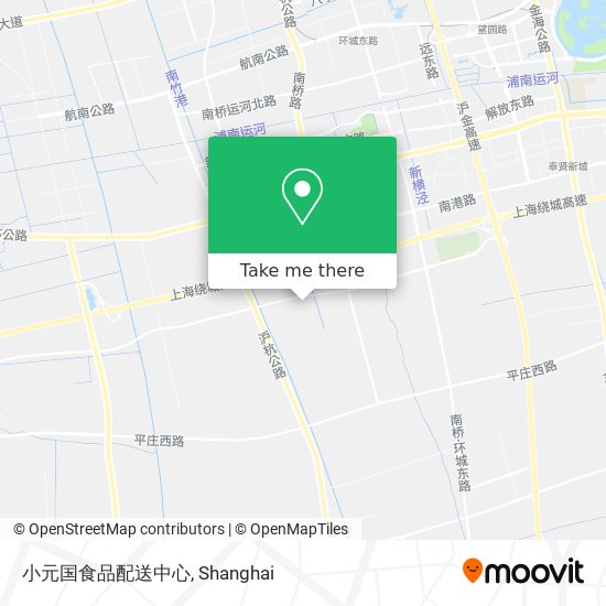 小元国食品配送中心 map