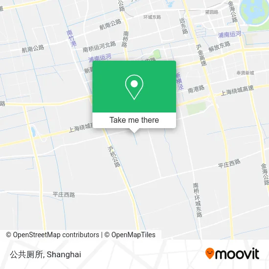 公共厕所 map
