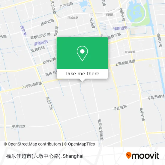 福乐佳超市(六墩中心路) map