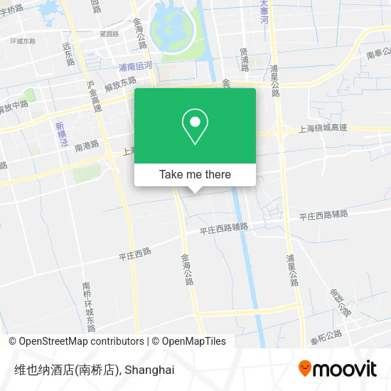 维也纳酒店(南桥店) map