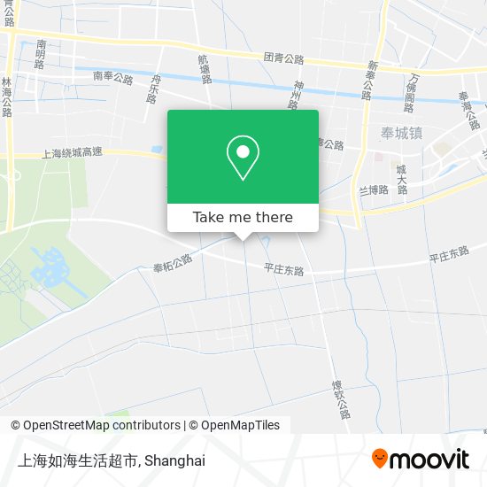 上海如海生活超市 map