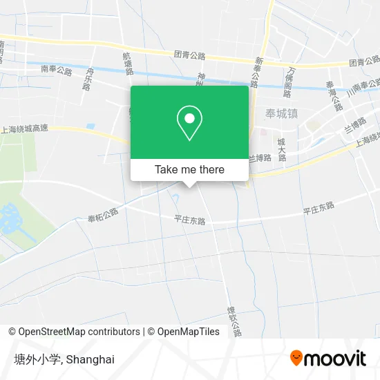 塘外小学 map