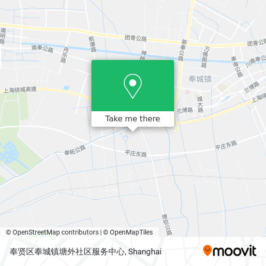 奉贤区奉城镇塘外社区服务中心 map