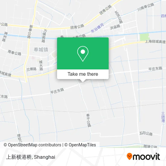 上新横港桥 map