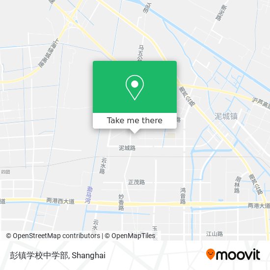彭镇学校中学部 map
