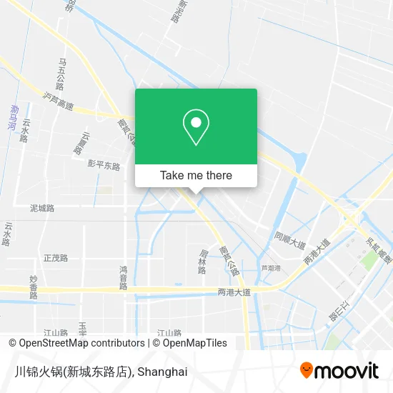 川锦火锅(新城东路店) map