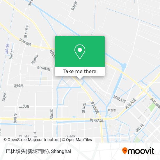 巴比馒头(新城西路) map