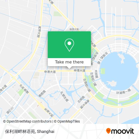 保利湖畔林语苑 map