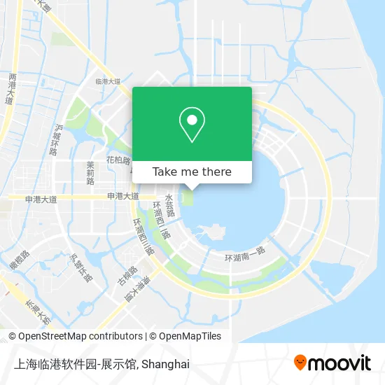 上海临港软件园-展示馆 map