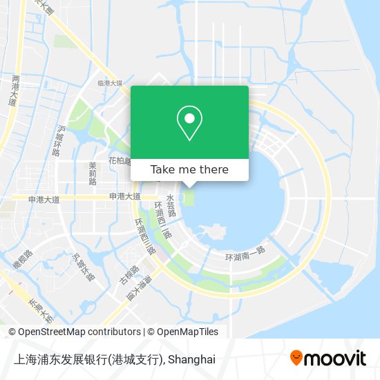 上海浦东发展银行(港城支行) map