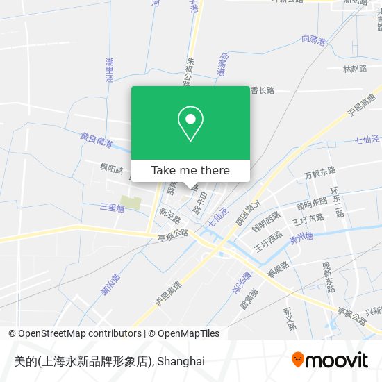 美的(上海永新品牌形象店) map