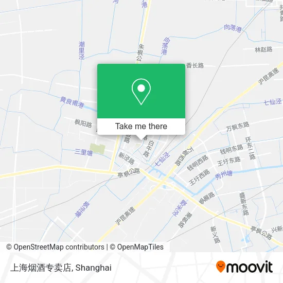 上海烟酒专卖店 map