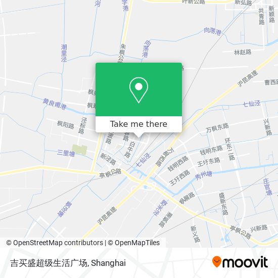 吉买盛超级生活广场 map