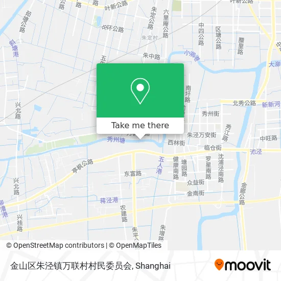 金山区朱泾镇万联村村民委员会 map