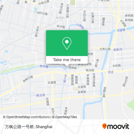 万枫公路一号桥 map