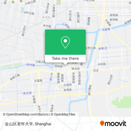 金山区老年大学 map