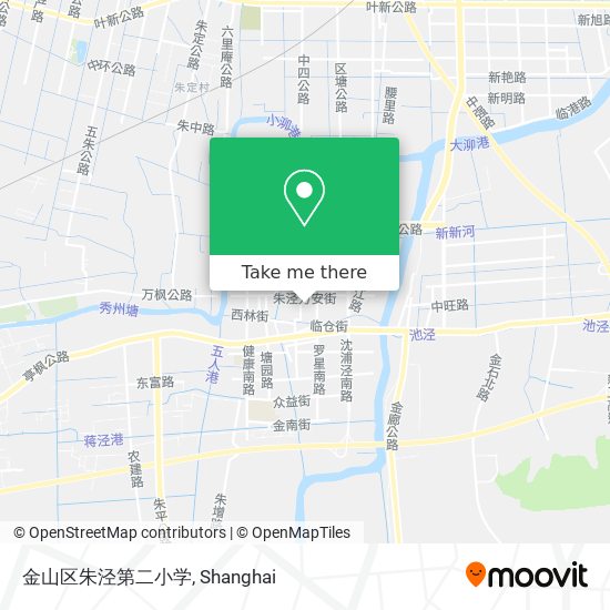 金山区朱泾第二小学 map