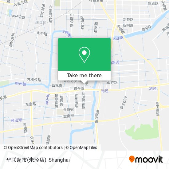 华联超市(朱泾店) map