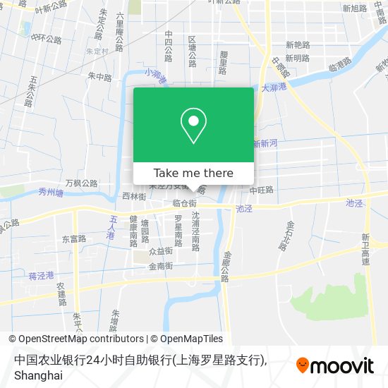 中国农业银行24小时自助银行(上海罗星路支行) map