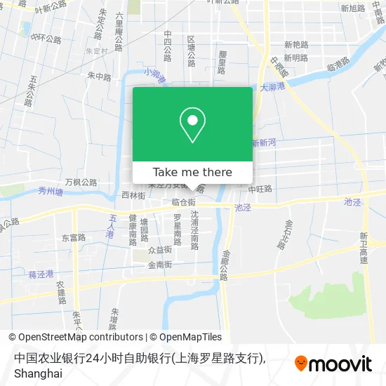 中国农业银行24小时自助银行(上海罗星路支行) map
