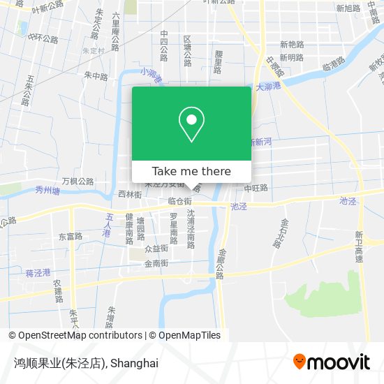 鸿顺果业(朱泾店) map