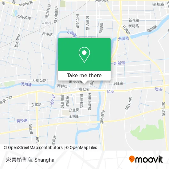 彩票销售店 map