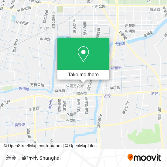 新金山旅行社 map