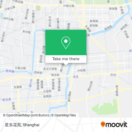星东花苑 map